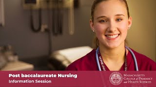 Post Baccalaureate Nursing  Information Session [upl. by Trebo]