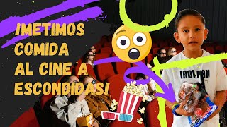 METIMOS COMIDA AL CINE A ESCONDIDAS Y ESTO PASO [upl. by Gunn]