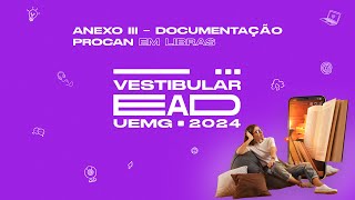 ANEXO III – DOCUMENTAÇÃO PARA RESERVA DE VAGAS DO PROCAN  UEMG [upl. by Joseph833]