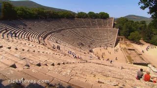 Epidavros Greece Perfect Acoustics  Rick Steves’ Europe Travel Guide  Travel Bite [upl. by Aglo]