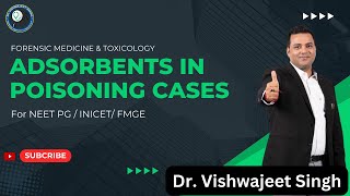 Adsorbents in poisoning cases By Dr Vishwajeet Singh [upl. by Aivital]