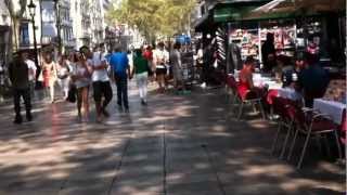 La Rambla Barcelona  A MUST quick beginners guide [upl. by Puduns]