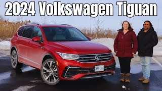 2024 Volkswagen Tiguan Review  Rolling Along [upl. by Acinorrev42]