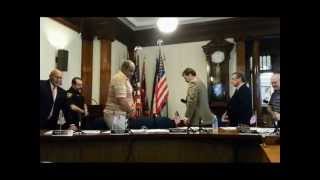 WilkesBarre City Council Offers Prayer  June 13 2013 [upl. by Annod887]