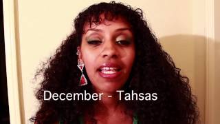 Learn Tigrinya months of the year [upl. by Darnall]