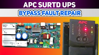 Fixing APC SURTD UPS Bypass Fault  Troubleshooting amp Repair Guide [upl. by Lawton]