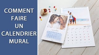 Calendrier mural personnalisé  📆 200 modèles créatifs [upl. by Ykvir263]