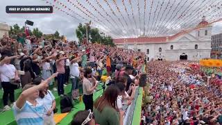 Devotees at Fiesta Señor 2024 sing Gozos or Bato Balani sa Gugma [upl. by Doralynne]