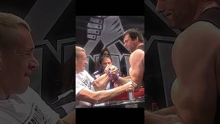 Whats So Interesting About Devon Larratt vs Oleg Zhoh 🤯🧬 shorts devonlarratt armwrestling [upl. by Accire]