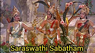 Saraswati Sabatham Tamil Movie  Sivakumar Savitri Devika Padmini KR Vijaya Sivaji Ganesan [upl. by Eliak]