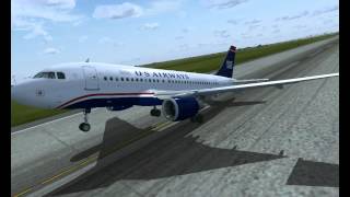 FSX Movie  Philadelphia Airport by SunSkyJet  HD [upl. by Yesllek]