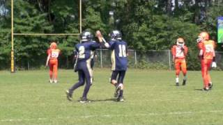 2009 Kernersville Raiders Pee Wees Game 1 vs Bobcats POP WARNER [upl. by Riamu]