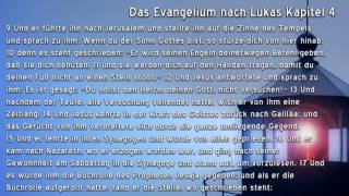 Das Evangelium nach Lukas Kapitel 4 [upl. by Ecilahs]