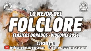 LO MEJOR DEL FOLCLORE ARGENTINO  CLÁSICOS DORADOS  VIDEOMIX 2024  Dj Darío Chocobar 😎 [upl. by Yednil]