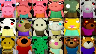 ROBLOX PIGGY ALL 18 PIGGY CHARACTERS 🐷 [upl. by Gregg]