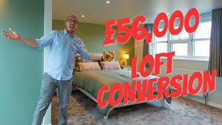 £56000 Finished Loft Conversion UK [upl. by Ivette]