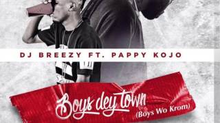 DJ Breezy  Boys Dey Town ft Pappy Kojo Audio Slide [upl. by Ellebanna]