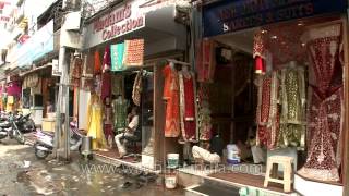 Hyderabads favourite market  Charminar bazaar [upl. by Airamanna864]