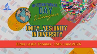 Unity Yes Unity In Diversity [upl. by Starr]