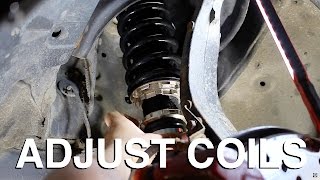 How to Adjust Coilovers Complete Guide [upl. by Kaya]