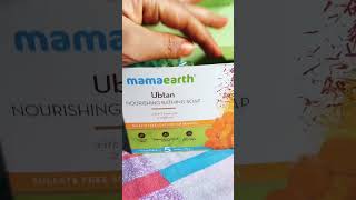 mamaearthubtan soap [upl. by Ahsiket]