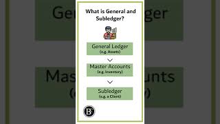 DIFFERENCE Between General Ledger and Subledger Accounts shorts [upl. by Opiuuk586]