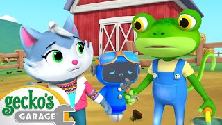 Fixing the Farm 👨‍🌾  Geckos Garage 3D  Learning Videos for Kids 🛻🐸🛠️ [upl. by Shum528]