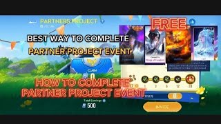 Complete the New Partner Project Event  StepbyStep Guide  Honor of Kings [upl. by Sender]