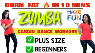 Simple Zumba Dance Workout For Beginners At Home  10 Mins Easy Cardio Exercises For Weight loss [upl. by Stephenie282]