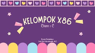 UTS  KELOMPOK X86 [upl. by Naltiac]