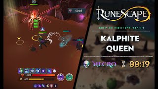 Kalphite Queen Off Task Necromancy  RuneScape Mobile PVM [upl. by Ailero321]