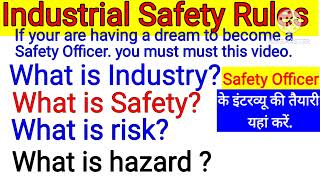 Safety Officer course l Safety Officer Interview l Safety Officer Interview Question Answer l [upl. by Octavla241]