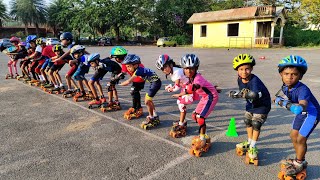 Speed Roller Skating Coaching [upl. by Gorlicki]