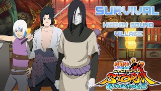 Naruto Storm G RPCS3 hidden sound village [upl. by Essyla]