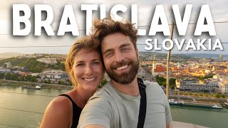 ULTIMATE 24 Hours in BRATISLAVA SLOVAKIA  Devin Castle Slovak Food amp MORE SLOVAKIA SURPRISED US [upl. by Chloe]