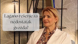 Lagano rešenje za nedostatak gvožđa Dr Biljana Živaljević [upl. by Miharba744]