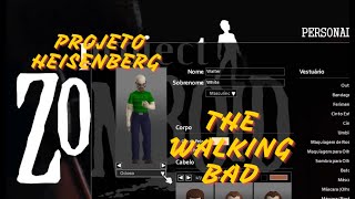 Projeto Heisenberg  O ínicio do novo mundo Parte I  Project Zomboid [upl. by Barbabas]