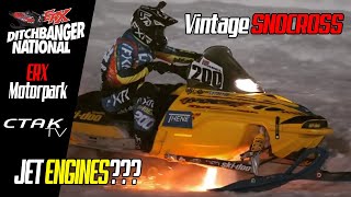 2022 Ditchbanger National  ERX Motorpark  Vintage Snocross [upl. by Ahsan938]