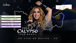 Joelma  Odalisca Gringo Lindo Vendaval Deusa Da Paixão Brega Fó KARAOKÊ TOM MASCULINO [upl. by Berwick]