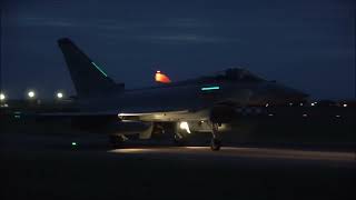 Mondays Night Flying at RAF Coningsby 5th August 2024 [upl. by Tteraj]