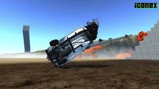 BeamNG Drive v033 Insane Testing Map Crash Test 2  iconex [upl. by Ahsinid186]