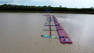 Sup Master 50 Women Sprint Final  2023 ICF Stand Up Paddling SUP World Championships [upl. by Ogden466]