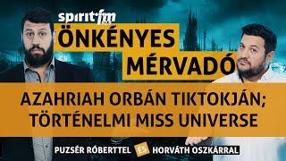 Azahriah Orbán TikTokján Történelmi MissUniverseverseny  Önkényes Mérvadó2023549 [upl. by Nel]