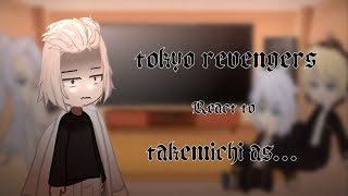 tokyo revengers react to takemichi as dazai no part 2 [upl. by Kenleigh533]