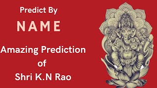 Name Prediction An Amazing Insight of Jyotish  Learn Predictive Astrology  Video Lecture 143 [upl. by Krell]