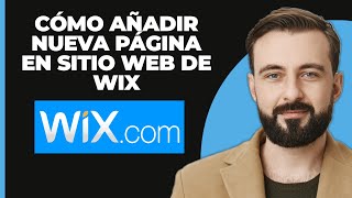 Cómo agregar una nueva página en el sitio web de Wix Método fácil [upl. by Griffin]