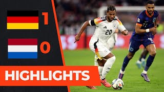 Germany vs Netherlands 10 Highlights amp All Goals  Uefa Nation League 2024 [upl. by Notgnilra]