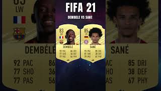 Dembele vs Sane🔥FIFA Evolution FIFA 1624 EAFC 24 [upl. by Nalak]