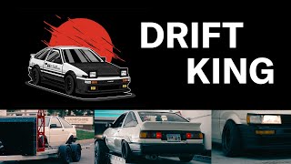 Toyota AE86  Drift King 👑 🚗 💨  Futura Trailer ASMR toyotaae86 cartrailer driftcar [upl. by Arocet]