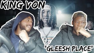 King Von  Gleesh Place Official Video Reaction Video [upl. by Notniuq]